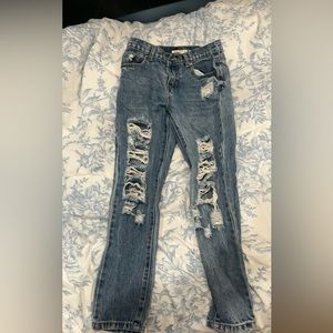 Vintage Havana kids ripped jeans